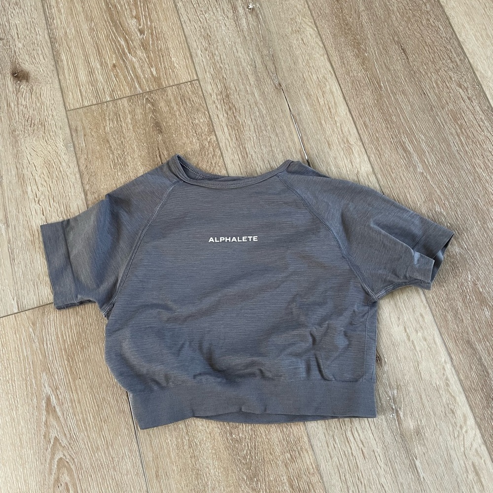 Alphalete Grey Top